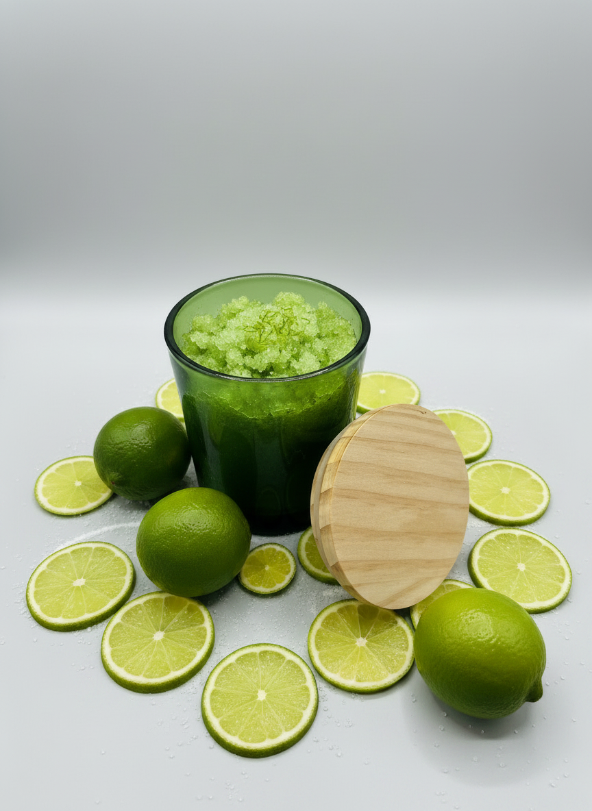 Lime in the Coconut Sugar Scrub
